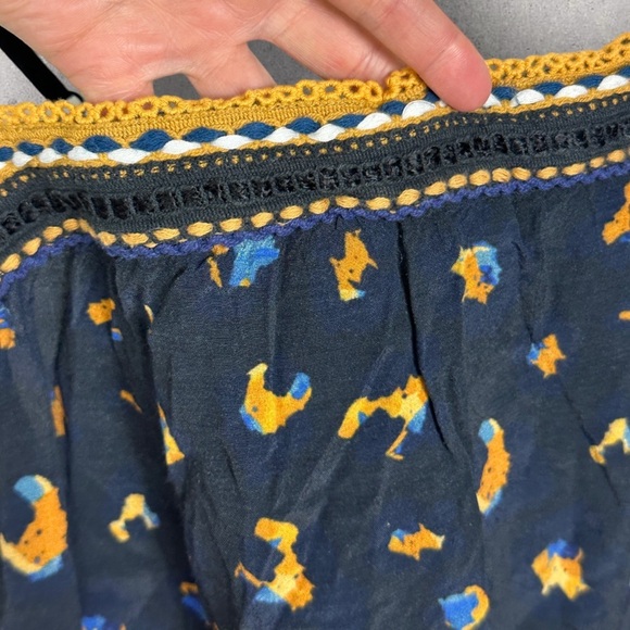 Anthropologie Bl_nk London Areena Tank Top Size Small Bohemian Viscose Printed S - Picture 6 of 12